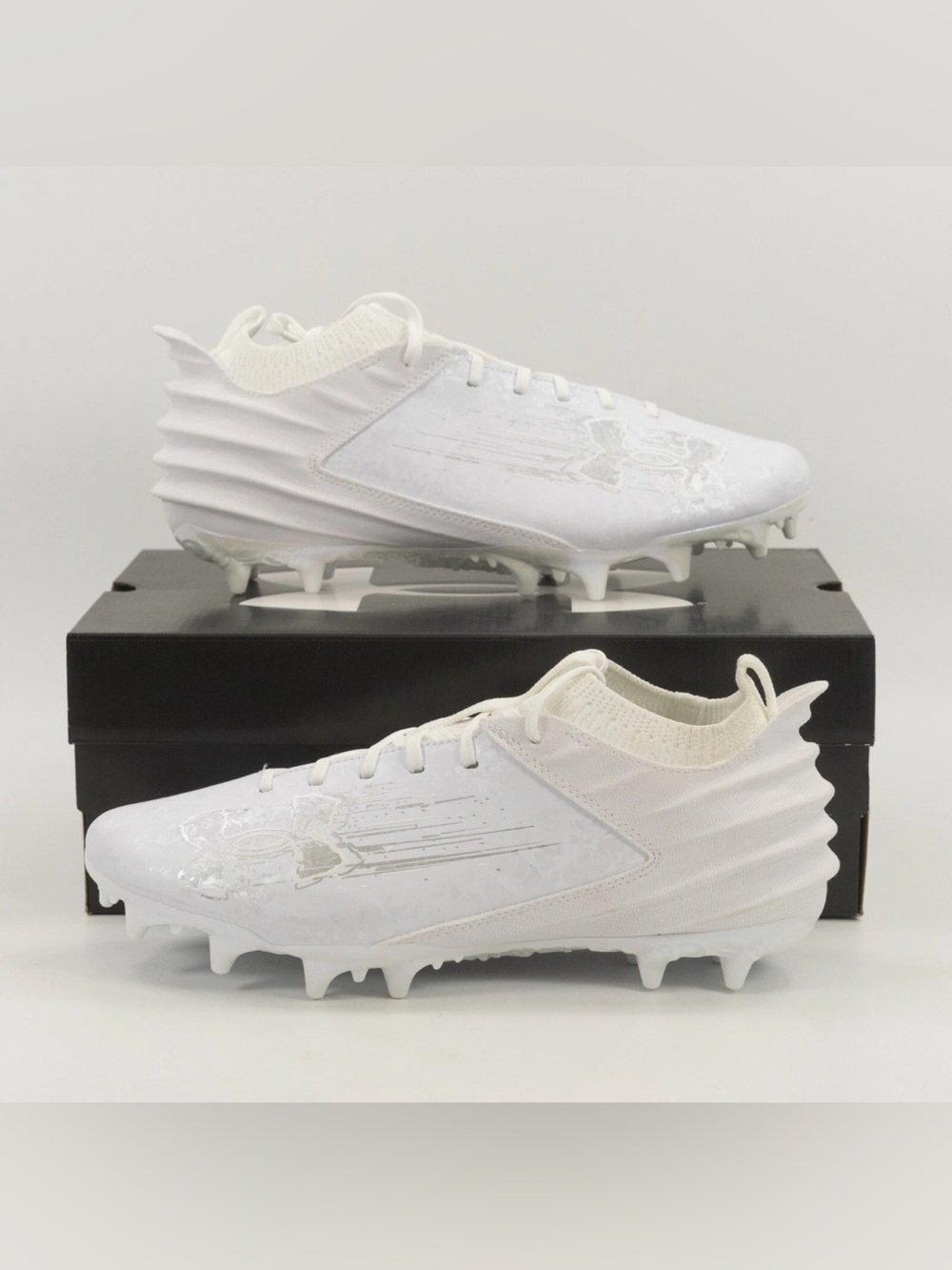 Under Armour Blur Smoke Suede 2.0 MC Football Cleats 3027978-101 size 14